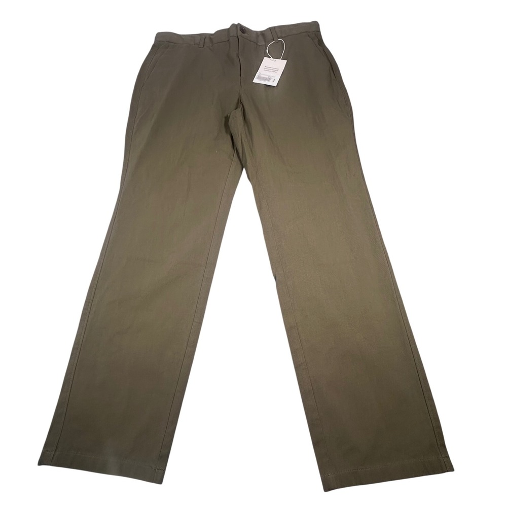 Everlane Slim Fit Performance Chino Uniform Kalamata Green 36x30 NWT